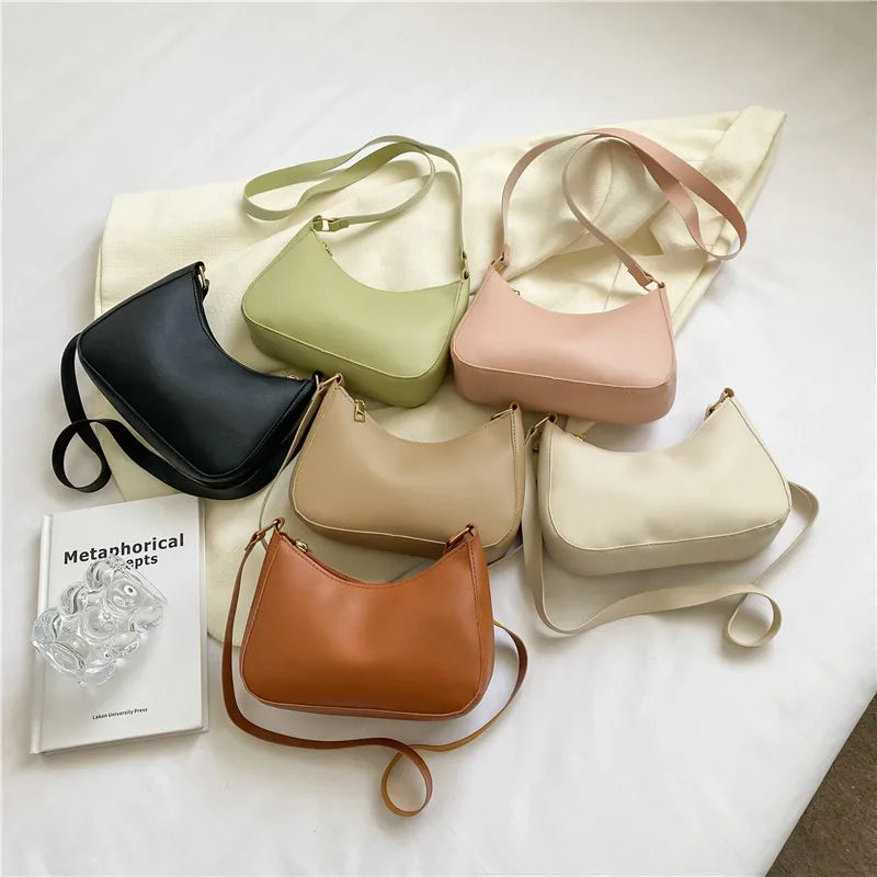 Hobo PU Leather Bag - Elegant and Spacious for Everyday Use