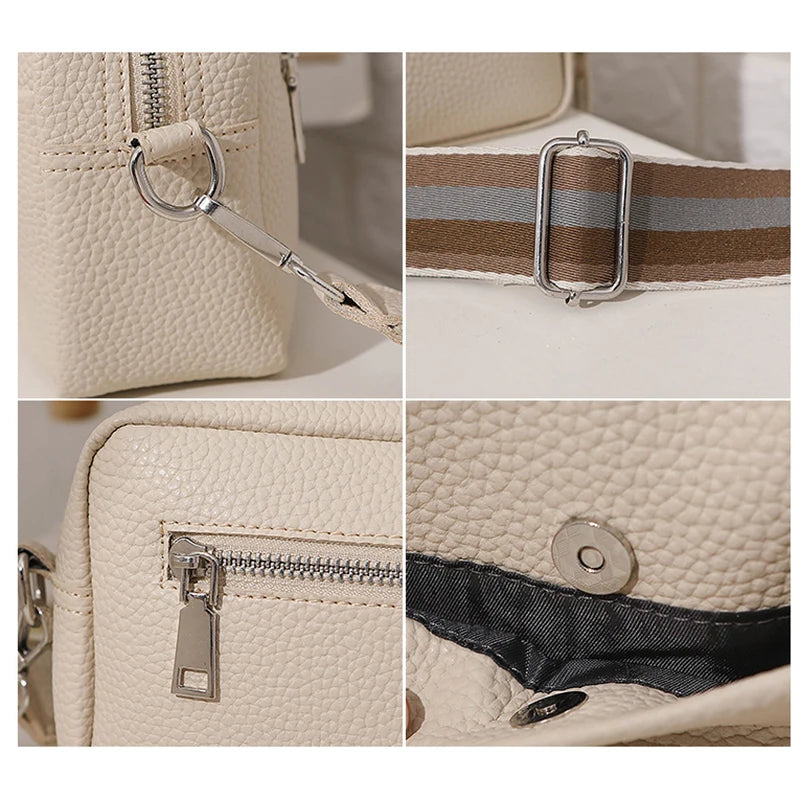 Embossed Leather Tote Bag - A Practical Choice for Everyday Use