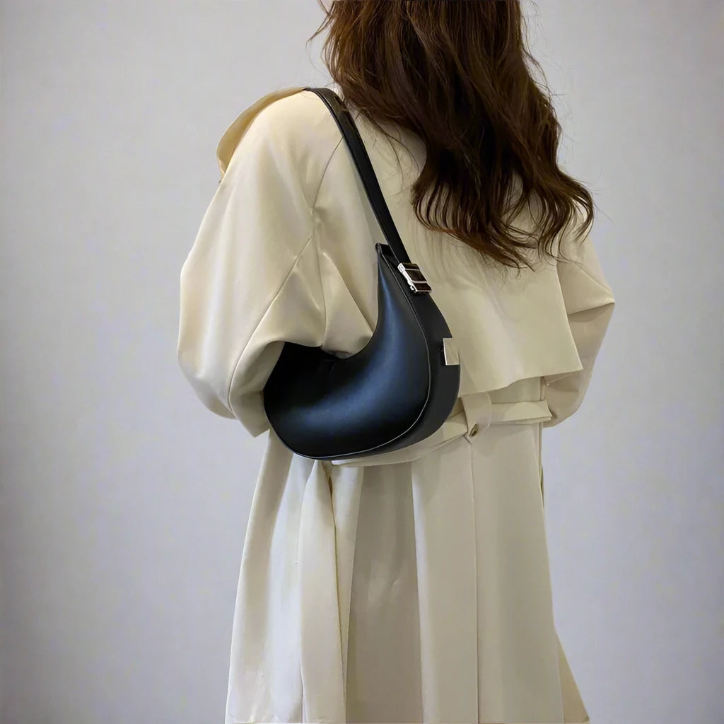 Hobo PU Leather Bag - Chic and Functional for Everyday Wear