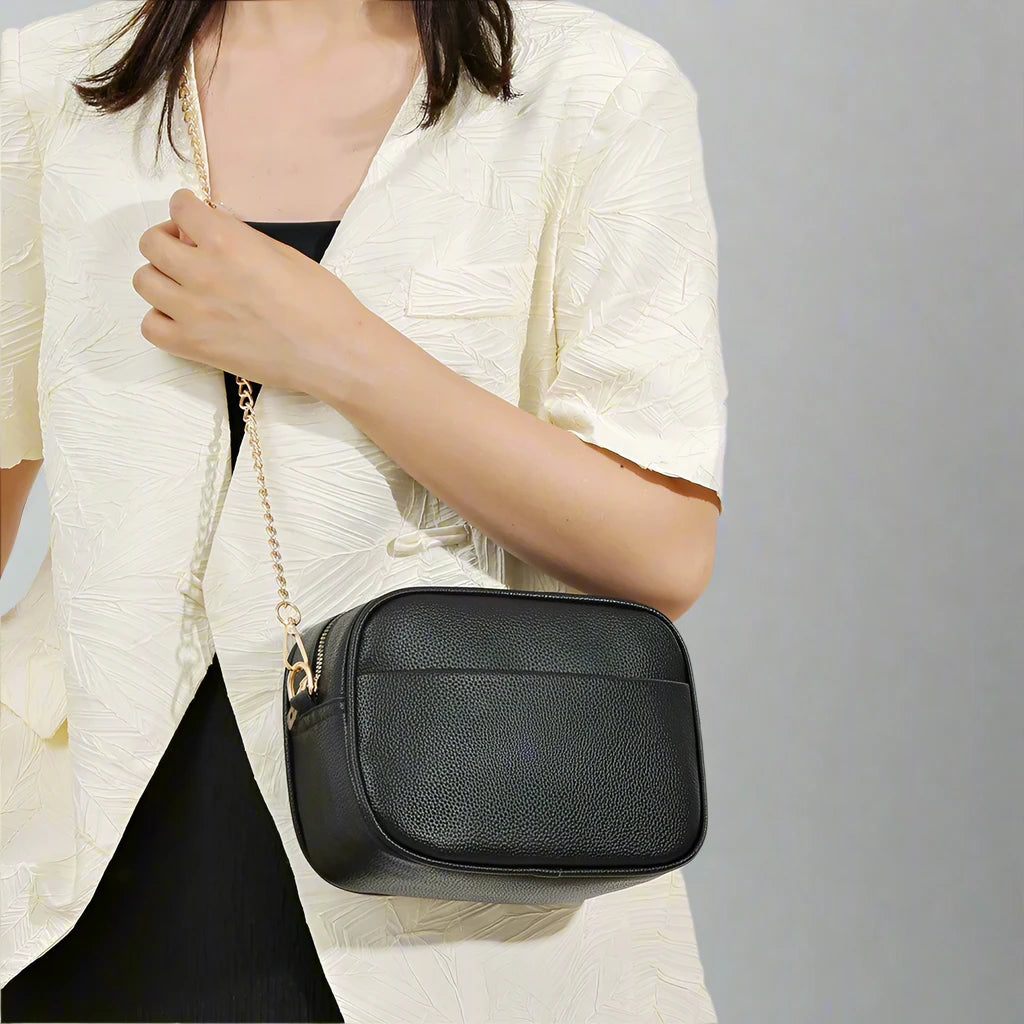 Leather Messenger Bag - A Sleek Choice for Everyday Essentials